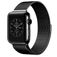 Mobigear Style Loop Bracelet Milanais pour Apple Watch Fermeture magnétique - 49/46/45/44 mm - Noir