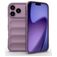 Mobigear Bumpy iPhone 17 Pro TPU souple Coque arrière - Violet