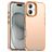 Mobigear Crystal Coque iPhone 17 Coque arrière Rigide - Orange