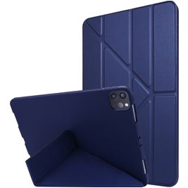 Mobigear Origami Coque iPad Air 11 Pouces (2025) Etui - Dark Blue