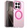 Mobigear Shockproof Xiaomi 15T MagSafe Plastique rigide Coque arrière - Rose