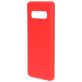 Mobiparts Coque Samsung Galaxy S10 Coque arrière en Silicone - Scarlet Red