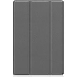 Mobigear Tri-Fold Gel Coque Samsung Galaxy Tab A8 10.5 (2021) Etui en TPU,Similicuir - Gris