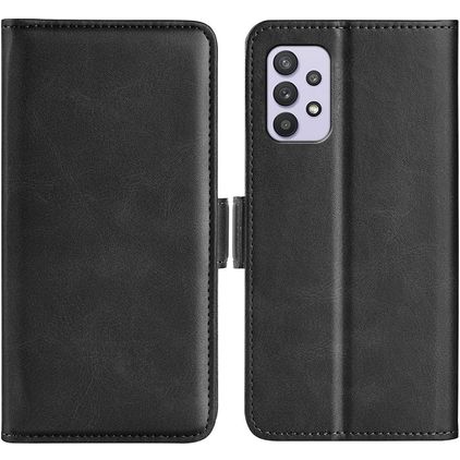 Mobigear Slim Magnet Samsung Galaxy A53 Étui Portefeuille - Noir