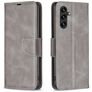 Mobigear Excellent Housse Samsung Galaxy S25 FE Etui Porte-Monnaie - Gris