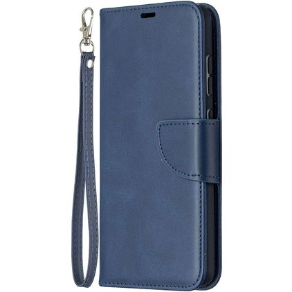 Mobigear Excellent Housse Samsung Galaxy A52s 5G Etui Porte-Monnaie - Bleu