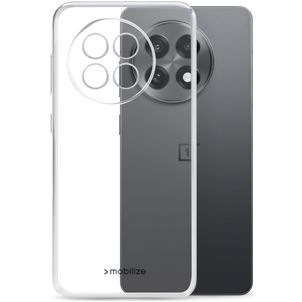 Mobilize Gelly Case Coque Transparente OnePlus 13R Coque arrière en TPU Souple - Transparent