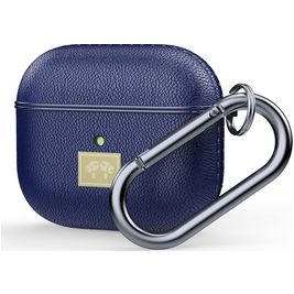 Mobigear Luxury Coque Apple AirPods 3 Coque en Silicone Souple - Bleu