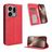 Mobigear Sensation Housse OPPO Find X9 Etui Porte-Monnaie - Rouge