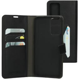 Mobiparts Classic Wallet Housse OPPO A76 Etui Porte-Monnaie - Noir