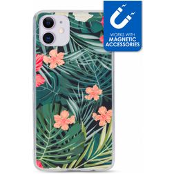 My Style Magneta Coque iPhone 11 Coque arrière en TPU Souple - Black Jungle