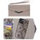 Mobilize Elegant Magnet iPhone 13 Mini Détachable 2in1 Pochette - Beige Snake