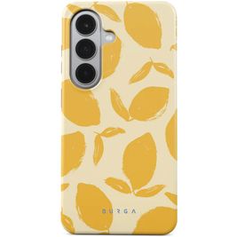 Burga MagSafe Tough Coque Samsung Galaxy S26 Plus MagSafe Coque arrière Rigide Anti-Chocs - Lemon Tart