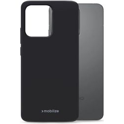 Mobilize Rubber Gelly Coque OPPO Reno 14 Pro Coque arrière en TPU Souple - Noir