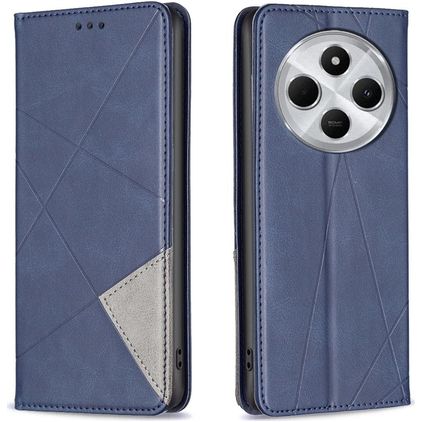 Mobigear Rhombus Slim Xiaomi Redmi 14C Étui - Bleu