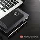 Mobigear Brushed Slim Coque Motorola Moto G5 Plus Coque arrière en TPU Souple - Noir
