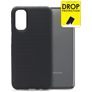 My Style Tough Coque Samsung Galaxy A71 Coque arrière Rigide Anti-Chocs - Noir