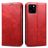 Suteni Art Housse iPhone 11 Etui Porte-Monnaie - Rouge