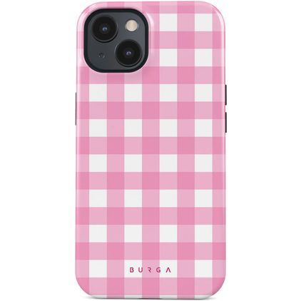 Burga Tough Coque iPhone 14 Coque arrière Rigide Anti-Chocs - Think Pink