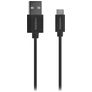 Mobilize - Câble USB-A vers USB-C 1 mètre - Noir