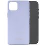 Mobilize Rubber Gelly Coque iPhone 15 Plus Coque arrière en TPU Souple - Pastel Purple