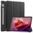 Mobigear Tri-Fold Coque Lenovo Tab P12 Etui - Noir