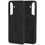 Mobiparts Classic Coque Samsung Galaxy A37 MagSafe Coque arrière en TPU,Similicuir - Graphite Black