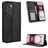 Mobigear Sensation Housse OPPO Reno 12 Pro Etui Porte-Monnaie - Noir