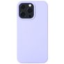 Mobigear Rubber Touch Coque iPhone 14 Pro Max Coque arrière en Silicone - Violet