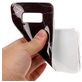 Mobigear Marble Coque Samsung Galaxy S8 Plus Coque arrière en TPU Souple - Noir