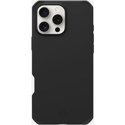 ITSKINS Level 3 SpectrumSilk R Coque iPhone 16 Pro Coque arrière Rigide Anti-Chocs - Noir