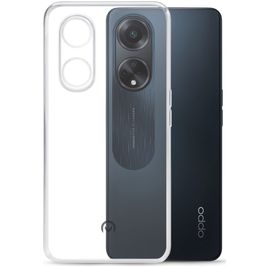Mobilize Gelly Coque Transparente OPPO A98 Coque arrière en TPU Souple - Transparent