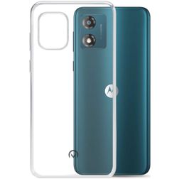 Mobilize Gelly Coque Transparente Motorola Moto E13 Coque arrière en TPU Souple - Transparent