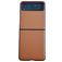 Mobigear Excellent Coque Motorola Razr 40 Coque arrière Rigide - Marron
