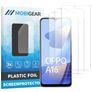 Mobigear OPPO A16 Protection d'écran Film - Compatible Coque (Lot de 3)