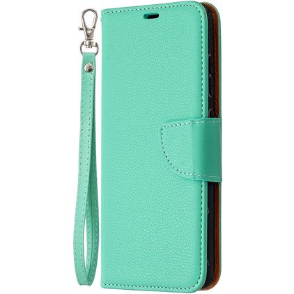 Mobigear Excellent Samsung Galaxy S20 FE Étui Portefeuille - Turquoise
