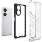 Mobigear Honeycomb Coque HONOR X8 Coque arrière Rigide Anti-Chocs - Bleu