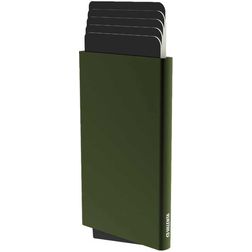 Valenta Cardprotector - Porte Cartes en en Aluminium - 5 Cartes - Compatible MagSafe - Vert