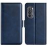 Mobigear Slim Magnet Housse Motorola Edge (2022) Etui Porte-Monnaie - Dark Blue