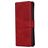 Mobigear Wallet Housse Motorola Moto G8 Plus Etui Porte-Monnaie - Rouge
