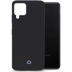 Mobilize Rubber Gelly Coque Samsung Galaxy A22 4G Coque arrière en TPU Souple - Matt Black