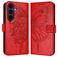 Mobigear Butterfly Housse Samsung Galaxy S26 FE Etui Porte-Monnaie - Rouge