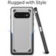 Mobigear Slim Armor Coque Samsung Galaxy S10 Coque arrière Rigide Anti-Chocs - Rose doré