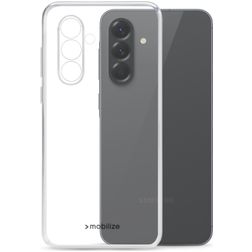 Mobilize Gelly Case Coque Transparente Samsung Galaxy A56 Coque arrière en TPU Souple - Transparent