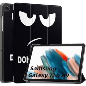 Mobigear Tri-Fold Coque Samsung Galaxy Tab A9 (2023) Etui - Noir