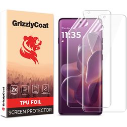 GrizzlyCoat Motorola Edge 60 Pro Protection d'écran Film - Compatible coque (Lot de 2)