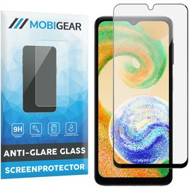 Mobigear Premium Samsung Galaxy A04s Verre trempé Protection d'écran - Compatible Coque - Noir