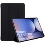 Mobiparts Tri Fold Coque Samsung Galaxy Tab S10 Ultra Etui - Noir
