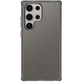 ITSkins SpectrumClear-R Coque Samsung Galaxy S24 Ultra Coque arrière en TPU Souple Anti-Chocs - Smoke