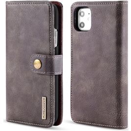 Mobigear Snap Button Housse iPhone 11 Etui avec Coque Détachable Porte-Monnaie - Noir